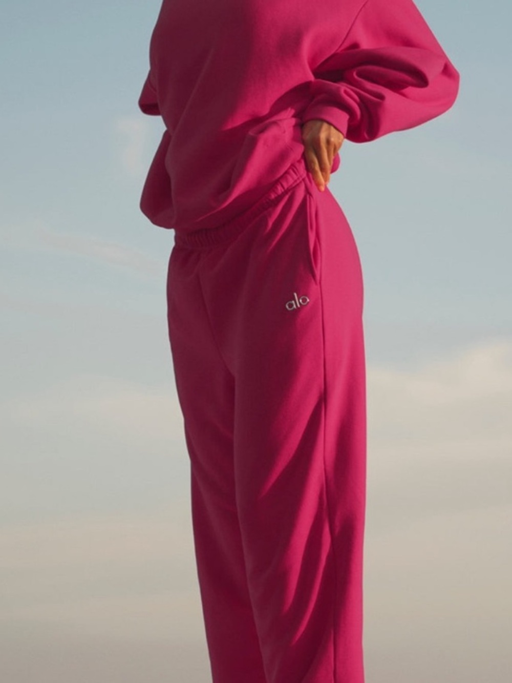 ALO Accolade Pink Joggers